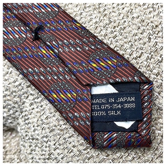 💕Beautiful Jhane Barnes Mens Silk Tie💕 - Picture 5 of 12